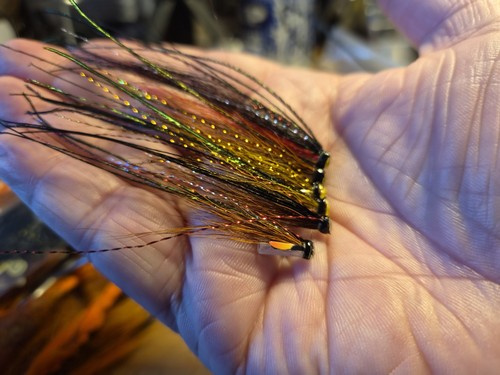 Salmon fly tube sunray - fly,
