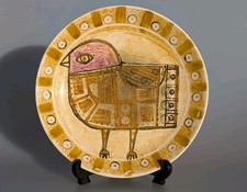 Vintage c1950s Painted Glazed