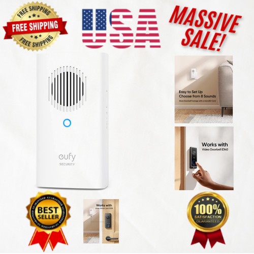 Eufy video doorbell chime 8 - doorbell,