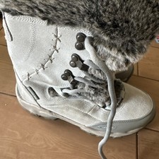 Hi Tec St Moritz 200 Boots Women Size 5 LIGHT BLUE  THERMO-DRI