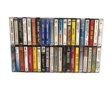 Large Lot of 41 x vintage CASSETTE TAPE ALBUMS bundle Rock Pop Classical