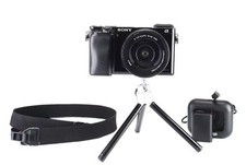 Sony A6000 Camera & 16-50mm Zoom Lens Kit Battery & USB Charger 33,770  Shots