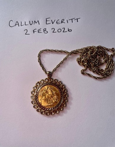 1911 full gold sovereign coin - 1911,
