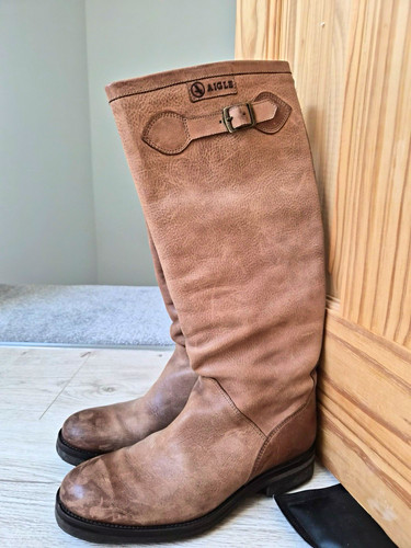 Aigle women brown leather - aigle,