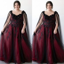 Gothic Wedding Dress PluSize