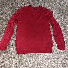 Tom Wolfe Men’s Pink  V Neck