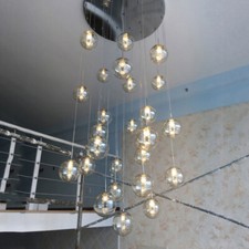 Hotel Stair Lamp Bar Glass