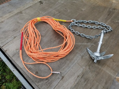 7kg grapnel anchor kit - grapnel, 3ft
