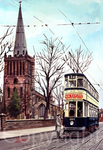 Birmingham aston church tram - birmingham,
