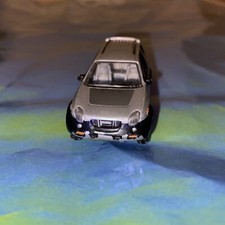 REAL TOY ISUZU VEHICROSS 4 X 4 BLACK AND SILVER 7CM X 3CM GOOD CONDITION