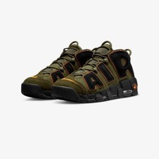 Mens Nike Air More Uptempo 96 Trainers DX2669 300 Green/Black Size UK 6.5_7_7.5
