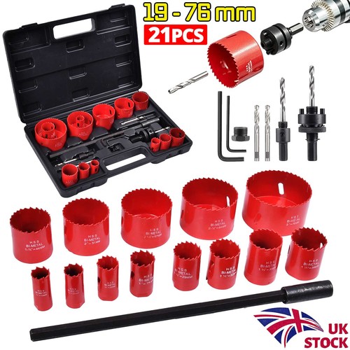 21pcs plumbers metal hole - plumbers, bi-metal