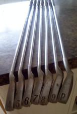 Vintage Ryder Scotland Golf Clubs 4-9 Original P MKII