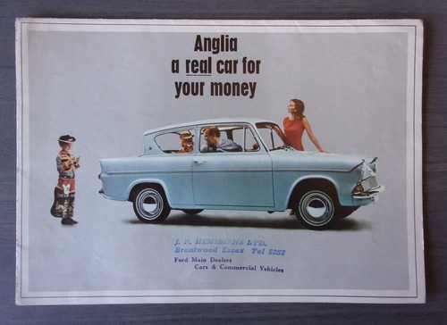 Ford anglia 105e orig 1967 - anglia,