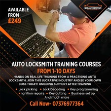 Auto Locksmith Training
