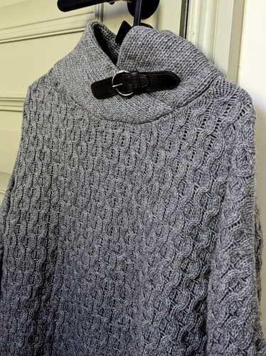 Massimo dutti grey cable - dutti, knit