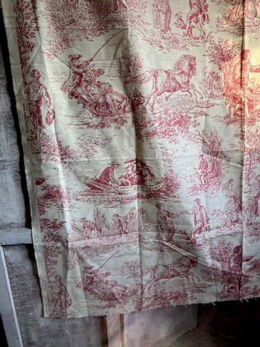 Toile style fabric - style,