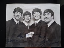 The Beatles Signed Autographed