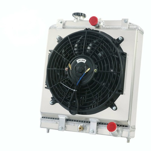 Aluminum row radiator shroud - radiator,