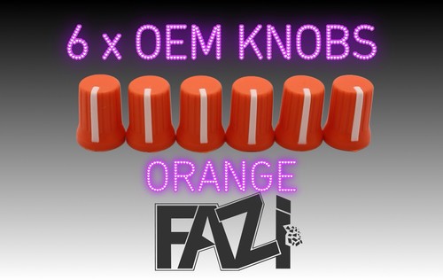 Orange oem knobs - 6,
