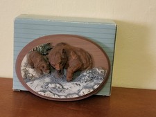 Avon bear plaque - avon,