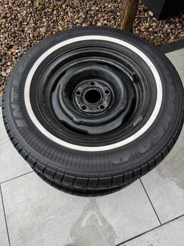 Vintage car goodyear - vintage, integrity
