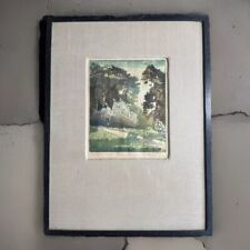 M J HAMBLIN SMITH-Limited Edition Original Woodcut-Country Lane-Signed-1/50