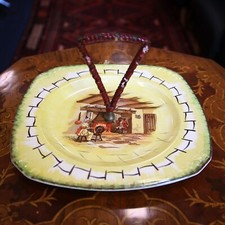 Art Deco Cake Plate Coronet Ware Cake Plate