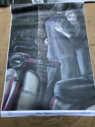 Lambretta vespa print the - ,