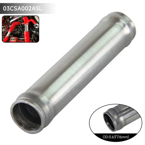 Aluminum hose adapter tube - aluminum,