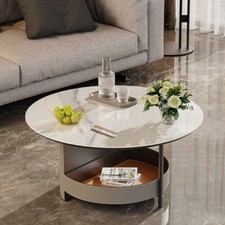 2-Tier Large Marble Round