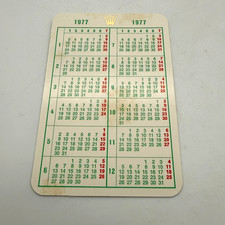 Vintage Rolex Genuine Calendar 1977s