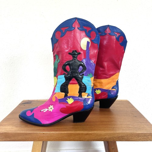 Multicolor picture patchwork