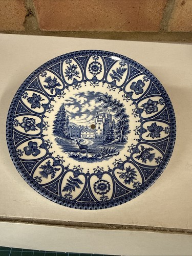 Blue white spode spare - blue,