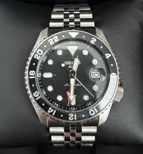 Seiko gmt ssk001k1 - gmt, (black)