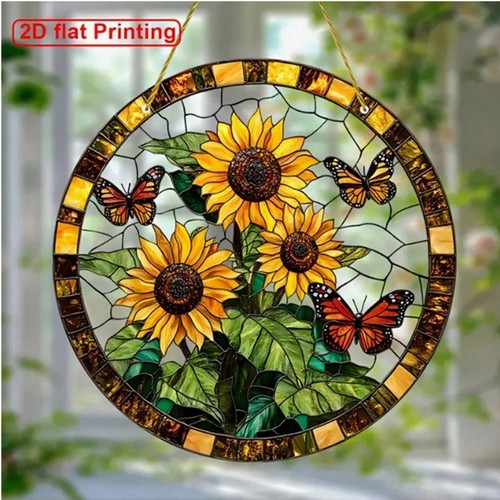 Sunflowers butterflys - sunflowers,