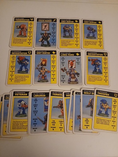 Citadel combat cards 1989 - citadel,