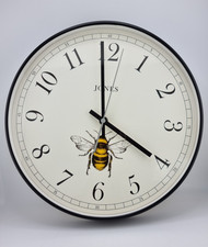 Jones Clocks Bee Wall Clock