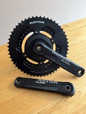 Rotor Aldhu 24mm Crankset with Sigeyi Spider Power Meter - 52/36 - 165mm