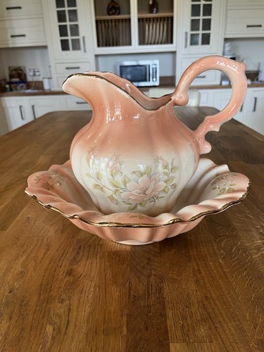 Large jug and bowl - jug,