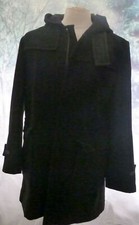 Nicole Farhi black wool blend Duffle Jacket. UK mens size medium