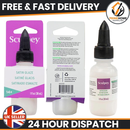 Sculpey satin glaze for - glaze, oz