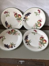M And S Ashberry Dessert Plates X 4 Diameter 20.5 Cm