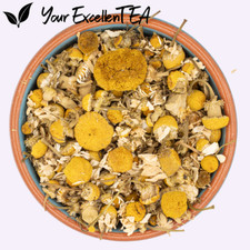Chamomile Flowers Loose - Highest Quality Dried Flowers Tea - Your ExcellenTEA