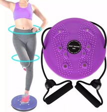 Waist Whisper Ab Twister Board - Effective Waist Twisting Disc for Home Exercise