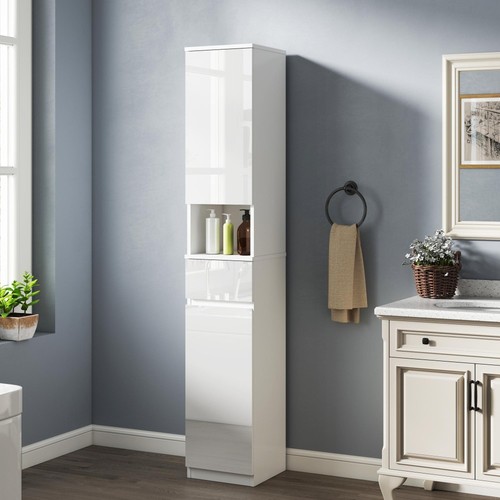 Tall bathroom cabinet narrow - bathroom,