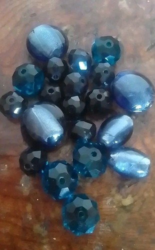 Vintage glass beads for - vintage,