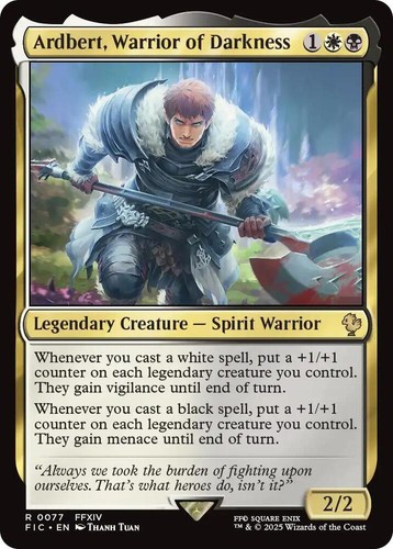 Ardbert warrior darkness - warrior,