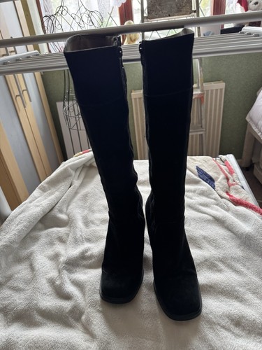 Dune black suede - dune,