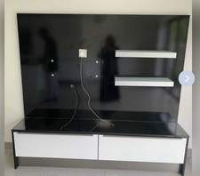 Media Unit With Display Shelves